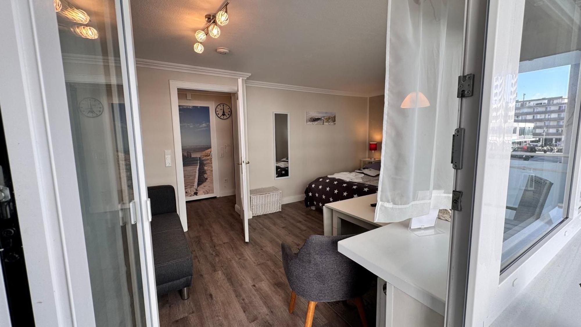 10-105, Sehr Strandnah, Im Herzen Westerlands, Westbalkon, 1 Zi Dış mekan fotoğraf